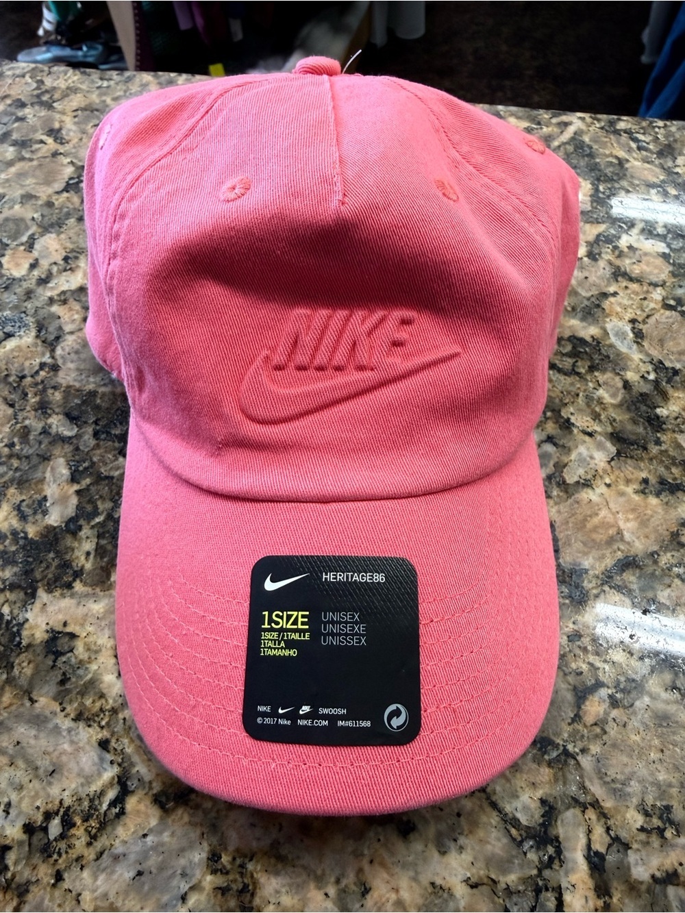 Nike Heritage86 Pink Tonal Swoosh Dad Hat Baseball Cap NWT Unisex